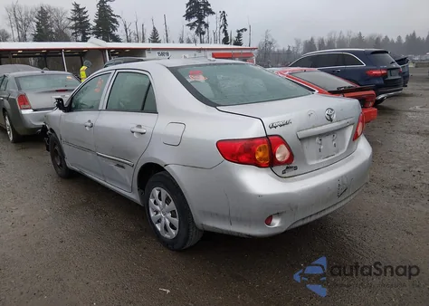 2009 Toyota Corolla z USA, uszkodzony, nr VIN 1NXBU40E19Z080118